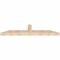 Ekena Millwork Portland Smooth Timber Gable Bracket, Douglas Fir, 84"W x 17"H x 5 1/2"D x 5 1/2"F, 5/12 Pitch GBW084X17X0606POR00SDF - alternate 3